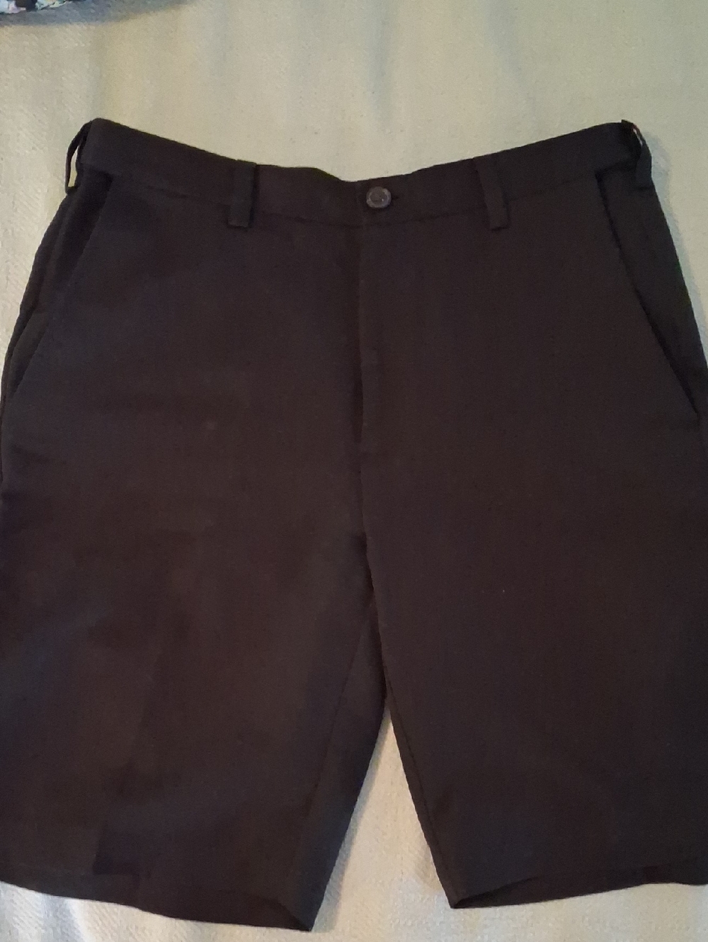 Classic Black Men's Dress Shorts